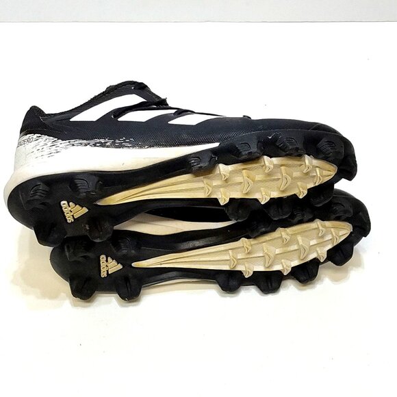 Adidas Adizero Afterburner 8 Baseball MD Cleats Boy 3 Breathable Mid-Cut Shoes - Picture 10 of 10